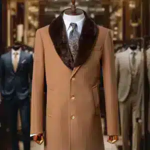 Kameel Bont Kraag Jackets