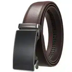 Ceinture à boucle marron