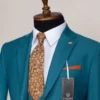 Turquoise Double Styles Suits - Image 2