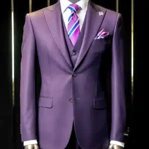Purple Wedding Suit